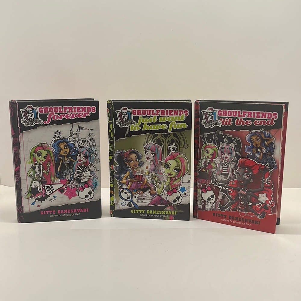 Monster High GHOULFRIENDS forever 1,2,4 lot